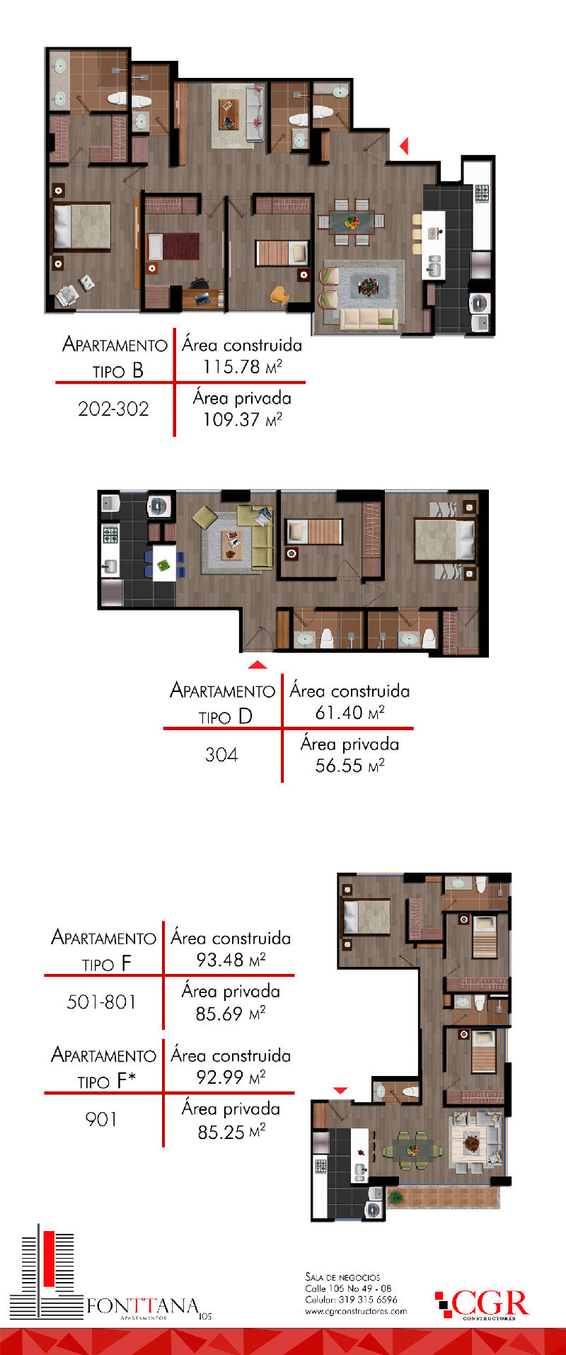 Proyecto Apartamentos Fonttana
